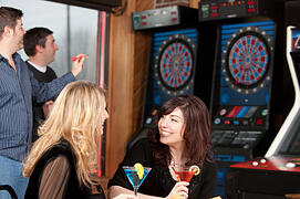 Darts at a Bar