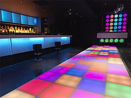 DMX Lighting in Nightclub