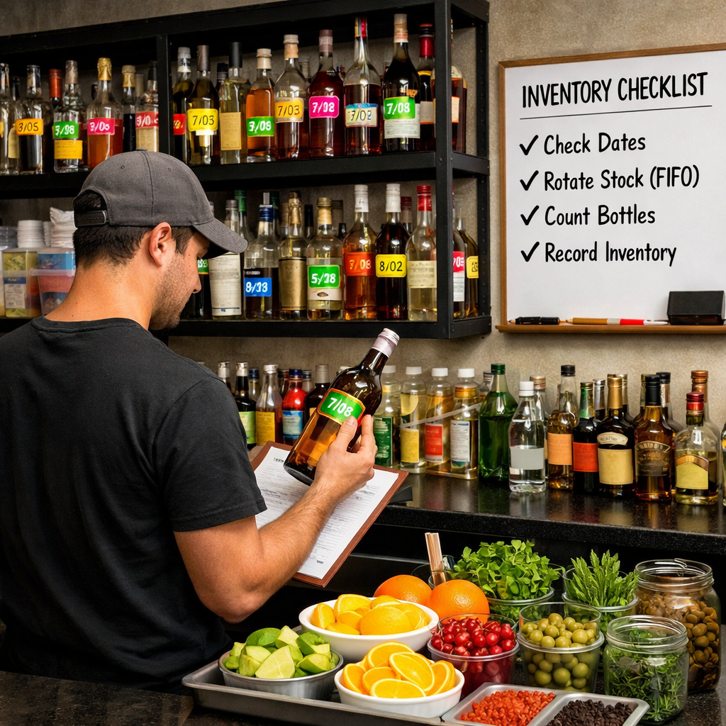 Training On Cellar Stock Rotation Why Bar Stock Rotation Matters for Quality and Profit